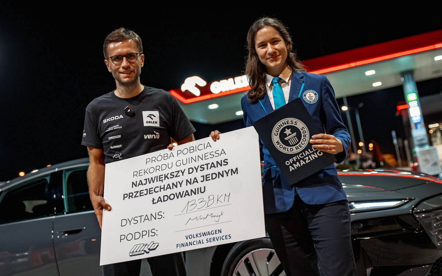 Audi A6 Sportback e-tron sets Guinness World Record for longest journey by an EV on one charge – 1,338 km