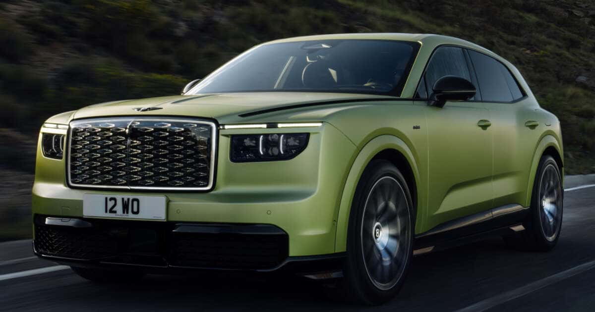 Электромобиль Bentley Torcal