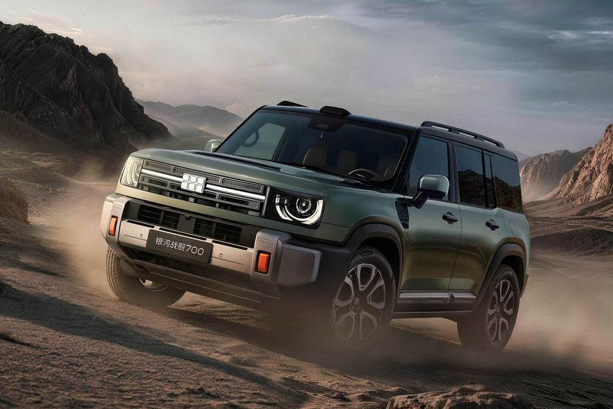 Geely Galaxy Cruiser 700 с запасным колесом
