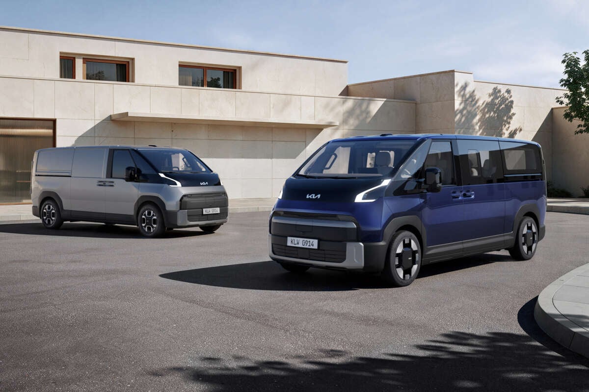 Kia PV7 электрический фургон