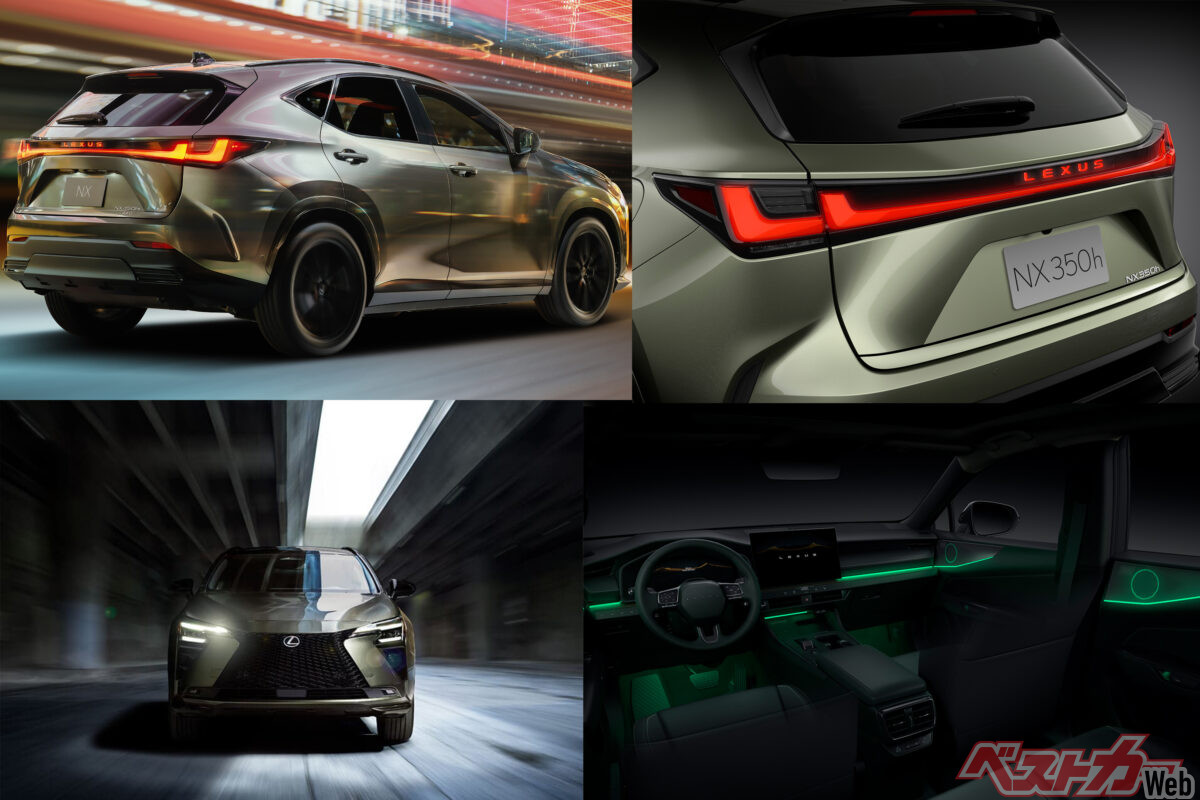 Новый Lexus NX с уникальным дизайном