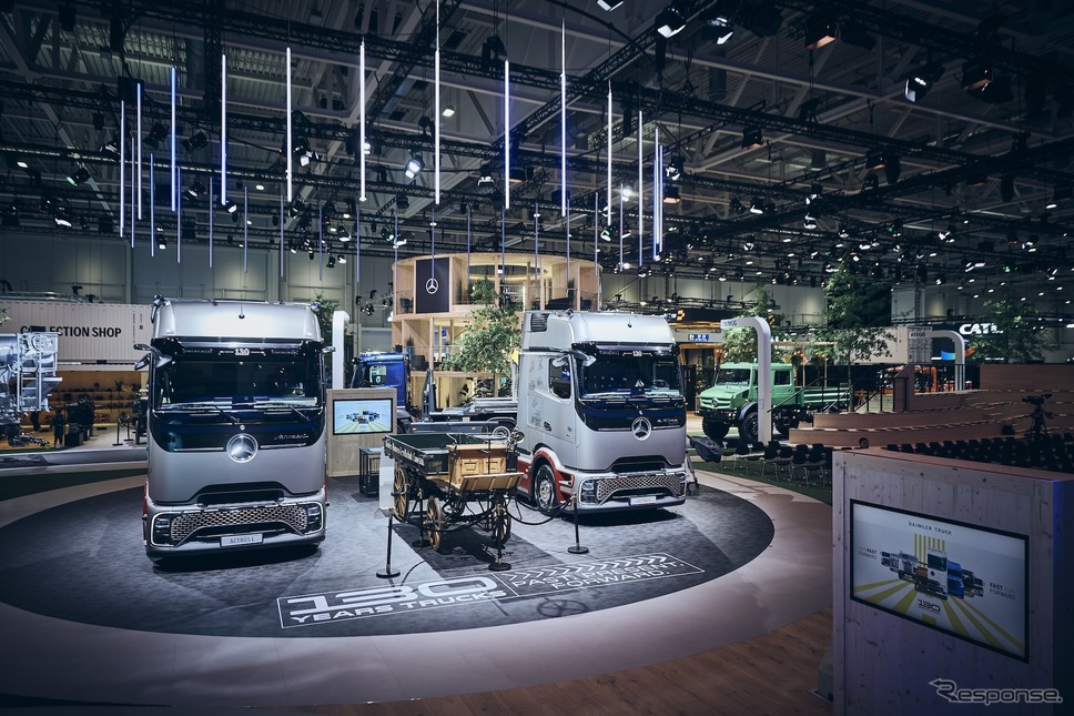 Электрический грузовик Mercedes-Benz eActros Lowliner