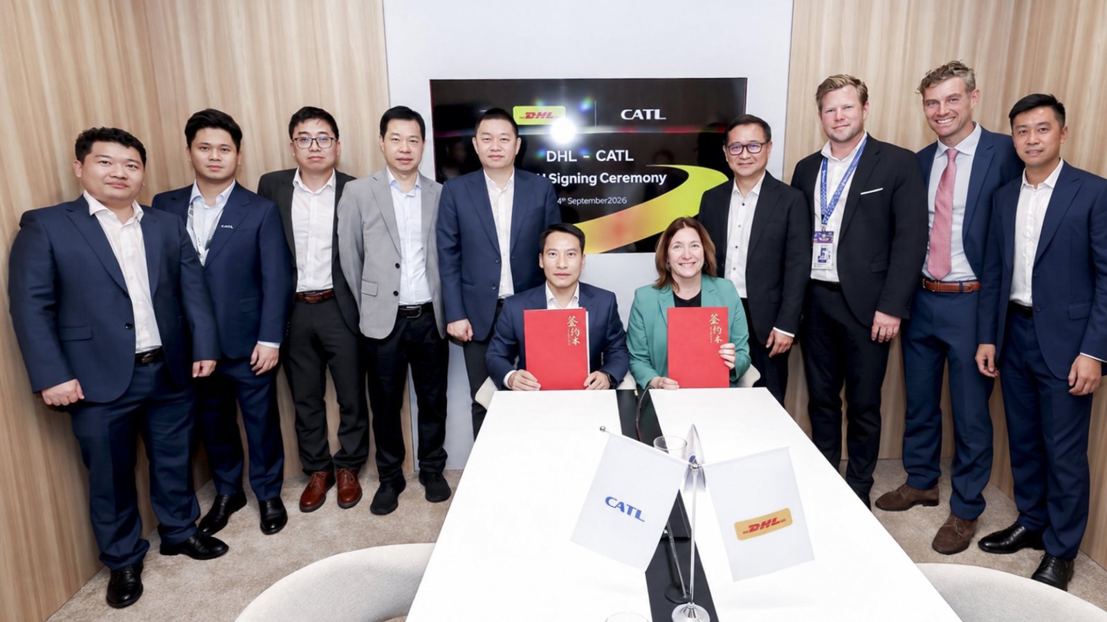 CATL, DHL sign new pact to advance road freight electrification in Europe